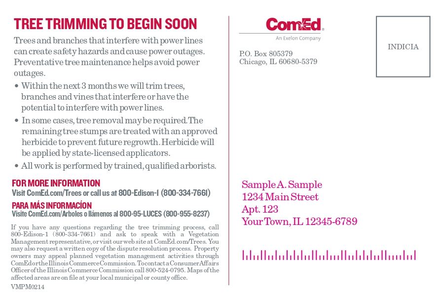 Veg Mgt Planned Main Postcard2