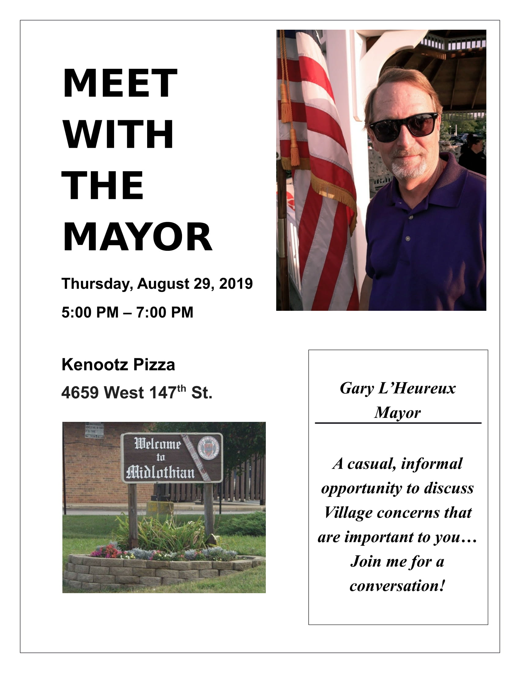 Meet with the Mayor