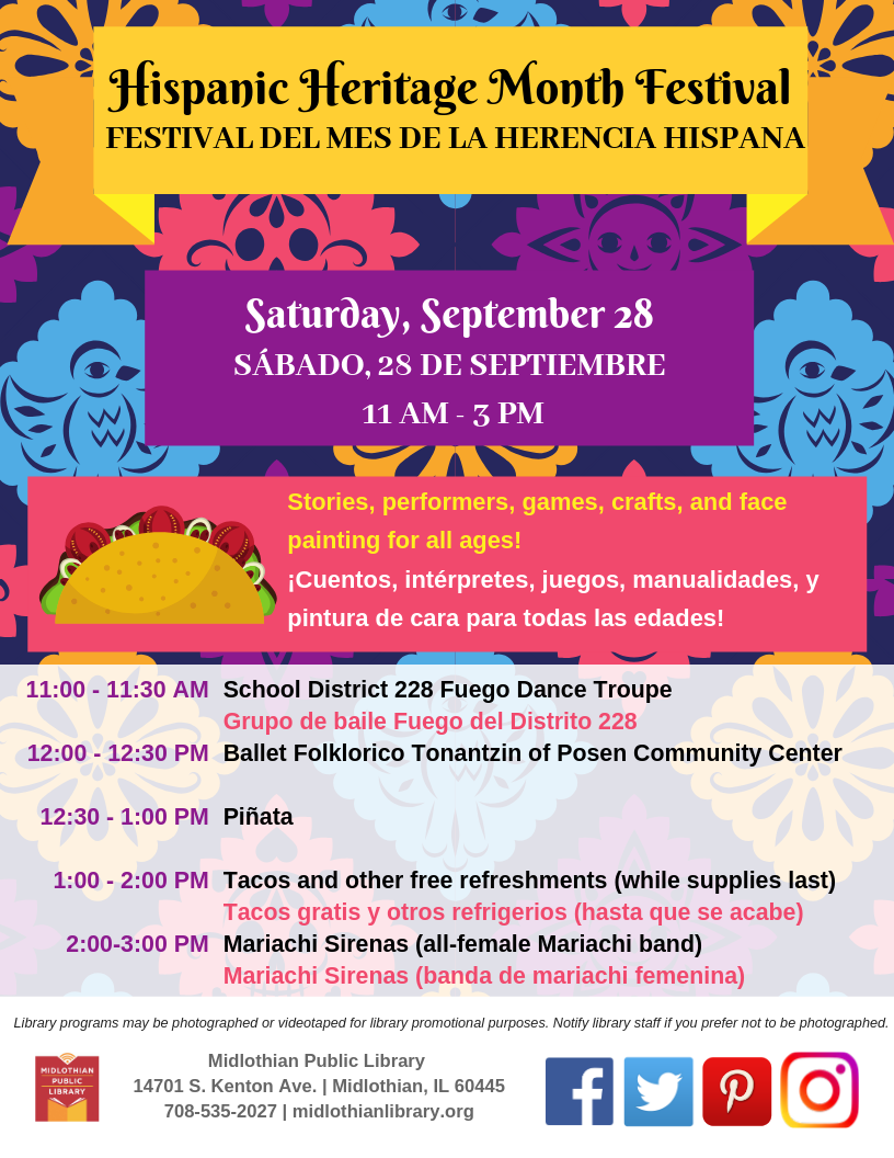 Hispanic Festival 2019 - Update