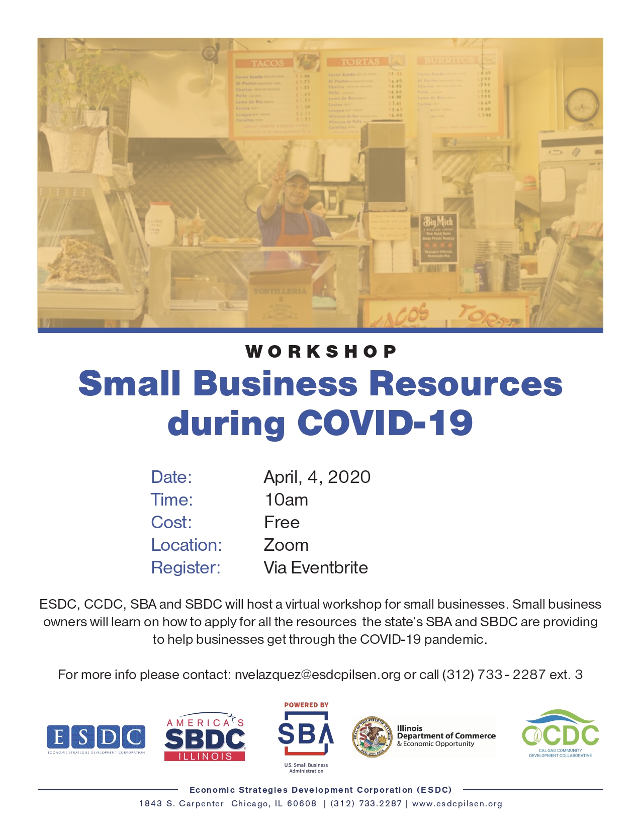 Small Business COVID19 ccdc