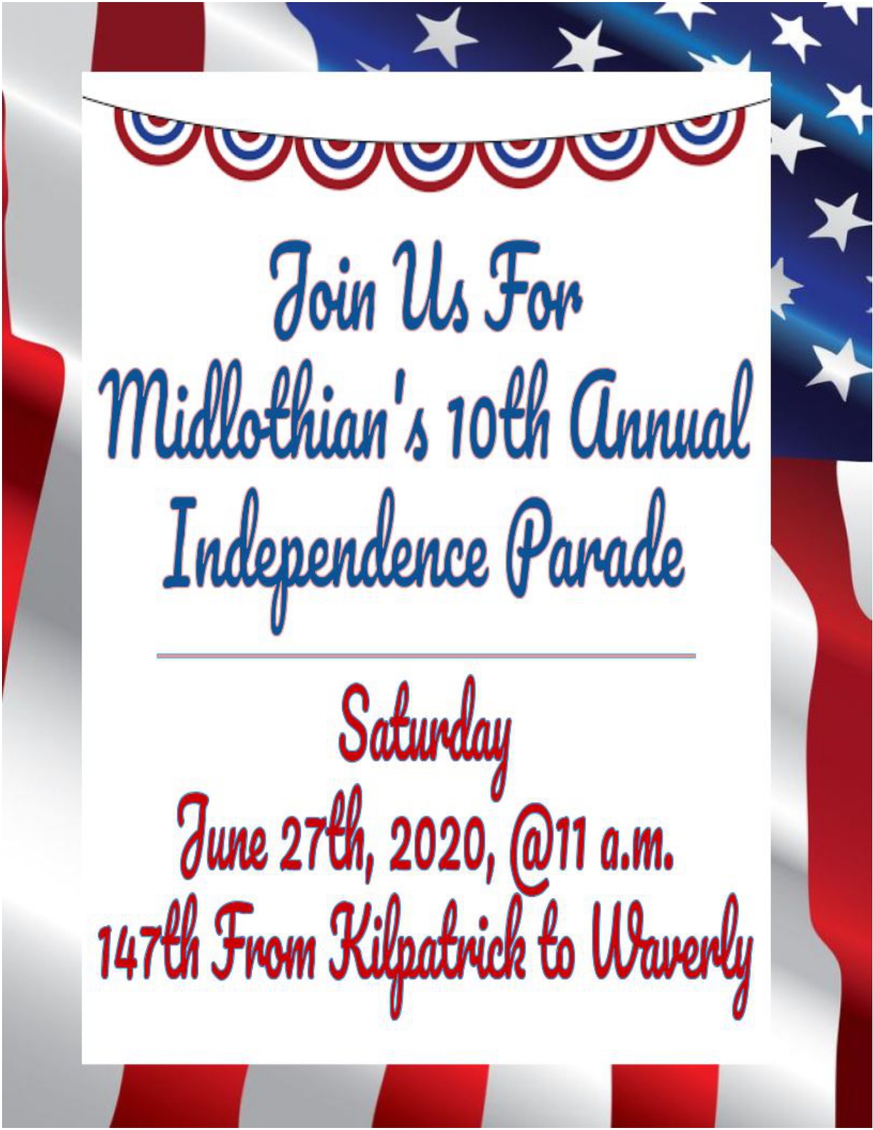 2020 Parade Flyer