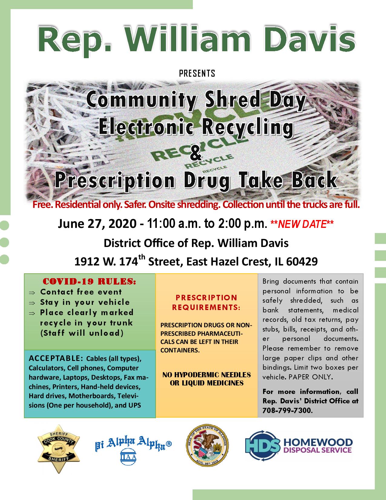 2020 Shred Day Flyer